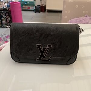 Louis Buce Black Epi Leather Bag